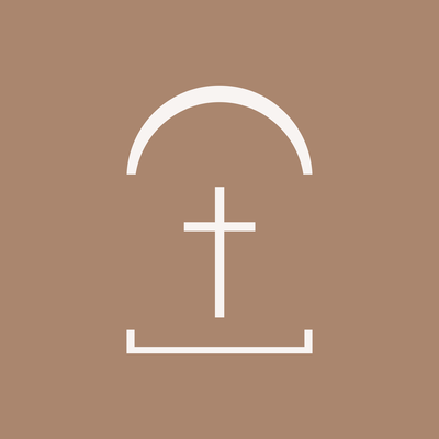Faith highlight cover: cross under the Renewed Pilates arch